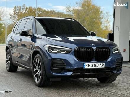 Синій БМВ Х5, об'ємом двигуна 3 л та пробігом 46 тис. км за 57500 $, фото 1 на Automoto.ua