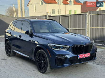 Синий БМВ Х5, объемом двигателя 4.39 л и пробегом 40 тыс. км за 76000 $, фото 1 на Automoto.ua