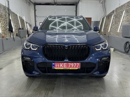 Синій БМВ Х5, об'ємом двигуна 3 л та пробігом 48 тис. км за 73000 $, фото 1 на Automoto.ua