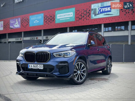 Синий БМВ Х5, объемом двигателя 3 л и пробегом 14 тыс. км за 78000 $, фото 1 на Automoto.ua