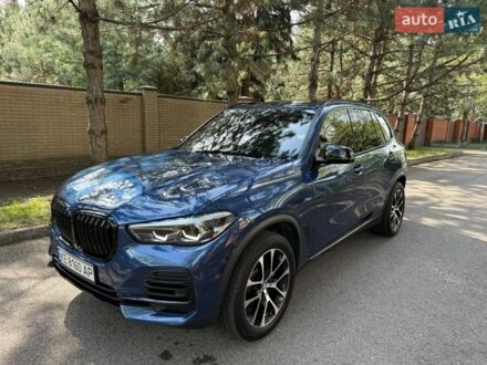 Синий БМВ Х5, объемом двигателя 3 л и пробегом 46 тыс. км за 51900 $, фото 1 на Automoto.ua
