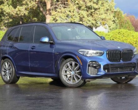 Синий БМВ Х5, объемом двигателя 3 л и пробегом 17 тыс. км за 47000 $, фото 1 на Automoto.ua