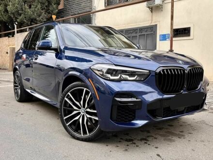 Синий БМВ Х5, объемом двигателя 3 л и пробегом 25 тыс. км за 33000 $, фото 1 на Automoto.ua