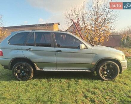 Зеленый БМВ Х5, объемом двигателя 3 л и пробегом 225 тыс. км за 8000 $, фото 12 на Automoto.ua