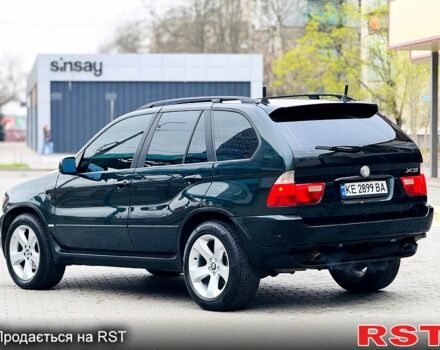 Зеленый БМВ Х5, объемом двигателя 3 л и пробегом 350 тыс. км за 6100 $, фото 4 на Automoto.ua