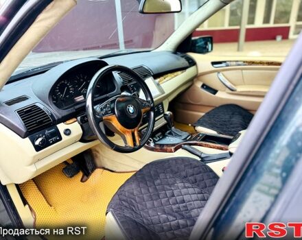 Зеленый БМВ Х5, объемом двигателя 3 л и пробегом 350 тыс. км за 6100 $, фото 10 на Automoto.ua