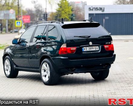 Зеленый БМВ Х5, объемом двигателя 3 л и пробегом 350 тыс. км за 6100 $, фото 5 на Automoto.ua