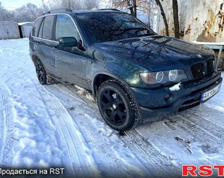 Зеленый БМВ Х5, объемом двигателя 4.4 л и пробегом 250 тыс. км за 8500 $, фото 1 на Automoto.ua