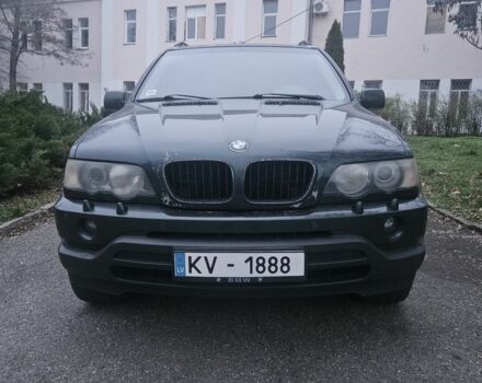 Зеленый БМВ Х5, объемом двигателя 3 л и пробегом 307 тыс. км за 4700 $, фото 1 на Automoto.ua
