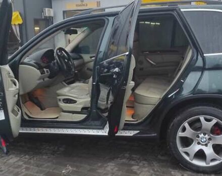 Зеленый БМВ Х5, объемом двигателя 4.4 л и пробегом 235 тыс. км за 6700 $, фото 2 на Automoto.ua