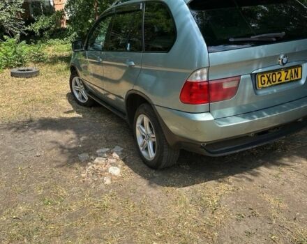 Зеленый БМВ Х5, объемом двигателя 3 л и пробегом 300 тыс. км за 4000 $, фото 3 на Automoto.ua