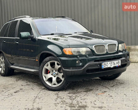 БМВ Х5 2002 в Тернополе на Automoto.ua Зеленый БМВ Х5, объемом двигателя 4.4 л и пробегом 269 тыс. км за 6599 $, фото 10 на Automoto.ua