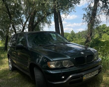 Зеленый БМВ Х5, объемом двигателя 3 л и пробегом 250 тыс. км за 5000 $, фото 1 на Automoto.ua