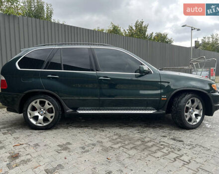 БМВ Х5 2002 в Тернополе на Automoto.ua Зеленый БМВ Х5, объемом двигателя 4.4 л и пробегом 269 тыс. км за 6599 $, фото 3 на Automoto.ua