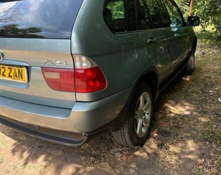 Зеленый БМВ Х5, объемом двигателя 3 л и пробегом 300 тыс. км за 4000 $, фото 1 на Automoto.ua
