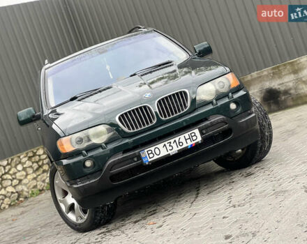 БМВ Х5 2002 в Тернополе на Automoto.ua Зеленый БМВ Х5, объемом двигателя 4.4 л и пробегом 269 тыс. км за 6599 $, фото 1 на Automoto.ua
