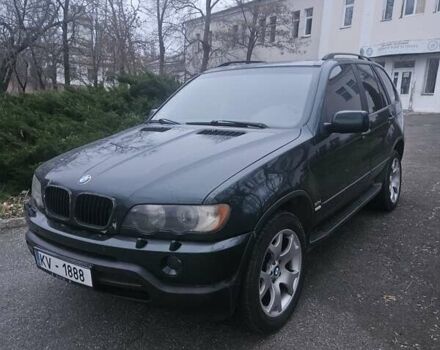 Зеленый БМВ Х5, объемом двигателя 3 л и пробегом 307 тыс. км за 4700 $, фото 1 на Automoto.ua