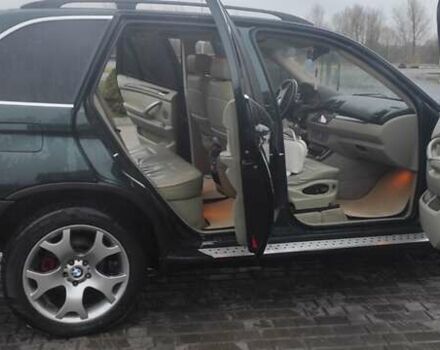 Зеленый БМВ Х5, объемом двигателя 4.4 л и пробегом 235 тыс. км за 6700 $, фото 3 на Automoto.ua