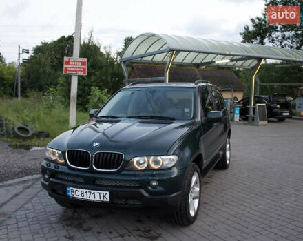 Зеленый БМВ Х5, объемом двигателя 3 л и пробегом 387 тыс. км за 10599 $, фото 1 на Automoto.ua