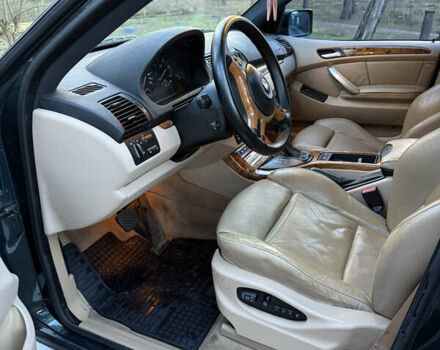 Зеленый БМВ Х5, объемом двигателя 3 л и пробегом 311 тыс. км за 9500 $, фото 7 на Automoto.ua