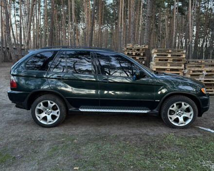 Зеленый БМВ Х5, объемом двигателя 3 л и пробегом 311 тыс. км за 9500 $, фото 4 на Automoto.ua