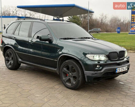 Зеленый БМВ Х5, объемом двигателя 4.4 л и пробегом 316 тыс. км за 7900 $, фото 3 на Automoto.ua