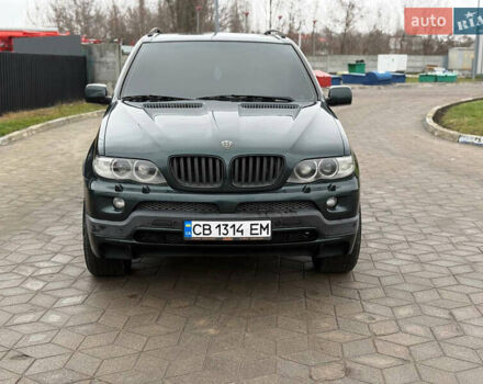 Зеленый БМВ Х5, объемом двигателя 4.4 л и пробегом 316 тыс. км за 7900 $, фото 1 на Automoto.ua