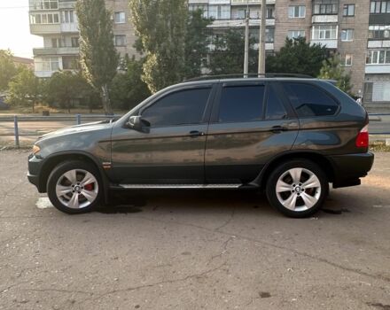 Зеленый БМВ Х5, объемом двигателя 3 л и пробегом 307 тыс. км за 5500 $, фото 3 на Automoto.ua