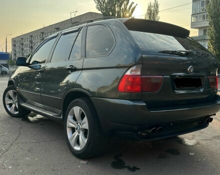 Зеленый БМВ Х5, объемом двигателя 3 л и пробегом 307 тыс. км за 5500 $, фото 2 на Automoto.ua