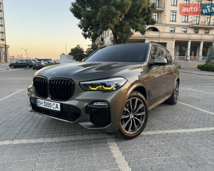 Зеленый БМВ Х5, объемом двигателя 3 л и пробегом 98 тыс. км за 60999 $, фото 1 на Automoto.ua