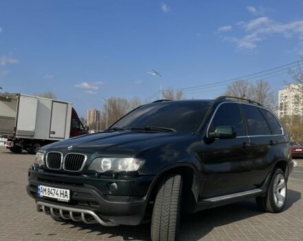 Зеленый БМВ Х5, объемом двигателя 2.9 л и пробегом 316 тыс. км за 7300 $, фото 1 на Automoto.ua