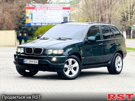 БМВ Х5 2001 в Новомосковске на Automoto.ua Зеленый БМВ Х5, объемом двигателя 3 л и пробегом 350 тыс. км за 6100 $, фото 1 на Automoto.ua