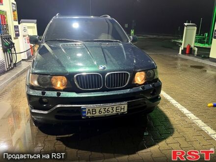 БМВ Х5 2001 в Казатине на Automoto.ua Зеленый БМВ Х5, объемом двигателя 4.4 л и пробегом 380 тыс. км за 6750 $, фото 1 на Automoto.ua