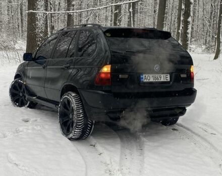 Зеленый БМВ Х5, объемом двигателя 3 л и пробегом 300 тыс. км за 6000 $, фото 1 на Automoto.ua