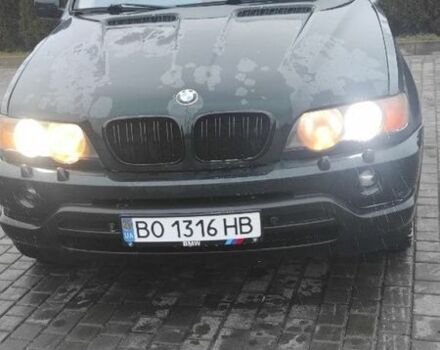 Зеленый БМВ Х5, объемом двигателя 4.4 л и пробегом 230 тыс. км за 6700 $, фото 1 на Automoto.ua