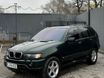 Зелений БМВ Х5, об'ємом двигуна 3 л та пробігом 320 тис. км за 4200 $, фото 1 на Automoto.ua