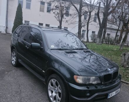 Зеленый БМВ Х5, объемом двигателя 3 л и пробегом 307 тыс. км за 4700 $, фото 1 на Automoto.ua