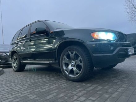 Зеленый БМВ Х5, объемом двигателя 3 л и пробегом 314 тыс. км за 7500 $, фото 1 на Automoto.ua