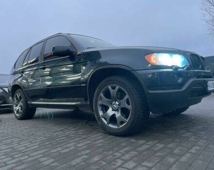 Зеленый БМВ Х5, объемом двигателя 3 л и пробегом 314 тыс. км за 7300 $, фото 1 на Automoto.ua