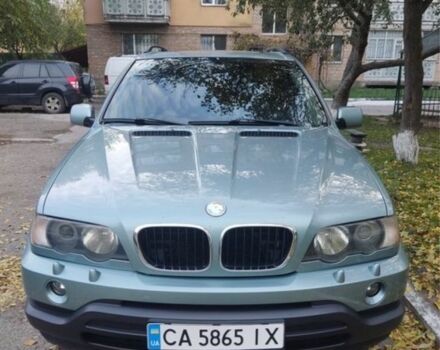 Зеленый БМВ Х5, объемом двигателя 3 л и пробегом 300 тыс. км за 7800 $, фото 1 на Automoto.ua
