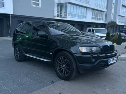 Зеленый БМВ Х5, объемом двигателя 4.4 л и пробегом 425 тыс. км за 8000 $, фото 1 на Automoto.ua