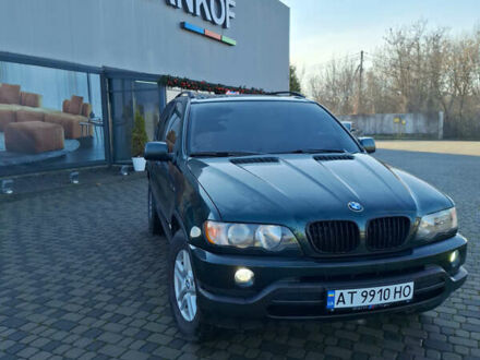 Зеленый БМВ Х5, объемом двигателя 2.9 л и пробегом 378 тыс. км за 9000 $, фото 1 на Automoto.ua