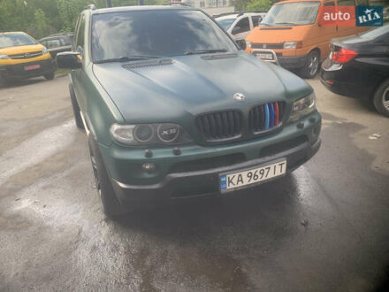 БМВ Х5 2003 у Києві на Automoto.ua Зелений БМВ Х5, об'ємом двигуна 3 л та пробігом 329 тис. км за 12000 $, фото 1 на Automoto.ua