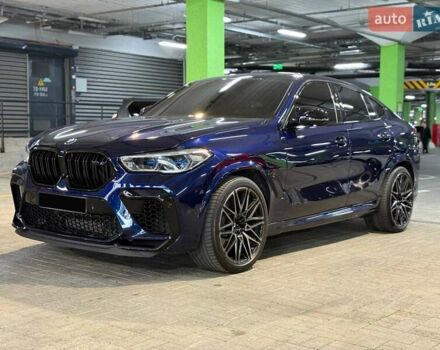 Синий БМВ Х6 М, объемом двигателя 4.39 л и пробегом 59 тыс. км за 93000 $, фото 3 на Automoto.ua