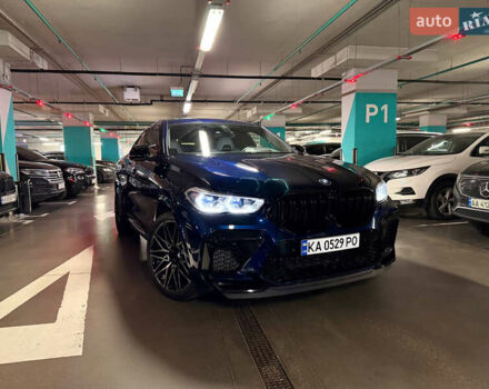 Синий БМВ Х6 М, объемом двигателя 4.39 л и пробегом 61 тыс. км за 91000 $, фото 2 на Automoto.ua