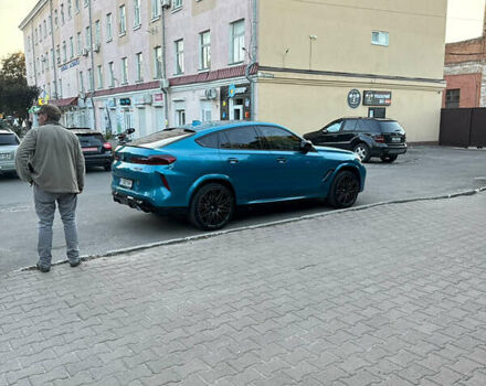 Синий БМВ Х6 М, объемом двигателя 4.39 л и пробегом 28 тыс. км за 132000 $, фото 3 на Automoto.ua