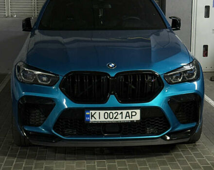 Синий БМВ Х6 М, объемом двигателя 4.39 л и пробегом 28 тыс. км за 132000 $, фото 6 на Automoto.ua
