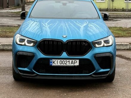 Синий БМВ Х6 М, объемом двигателя 4.39 л и пробегом 28 тыс. км за 132000 $, фото 1 на Automoto.ua