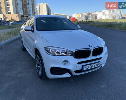 Белый БМВ Х6, объемом двигателя 3 л и пробегом 100 тыс. км за 44950 $, фото 1 на Automoto.ua