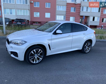 Белый БМВ Х6, объемом двигателя 3 л и пробегом 100 тыс. км за 44950 $, фото 4 на Automoto.ua